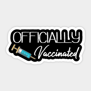 Officially Vaccinated Sticker